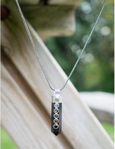 pendant-stone-mineral-Oniz-7chakras-chain-metal