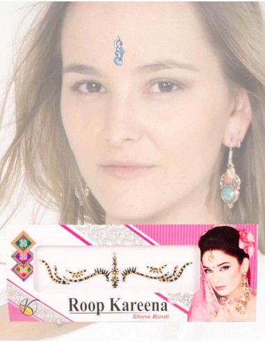 tika-eyebrows-black-gold-bindi-dance-trivial