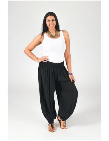 plain-baggy-pants-big-size-black