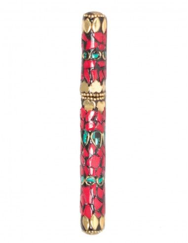pen-artisan-ethnic-red-rechargeable