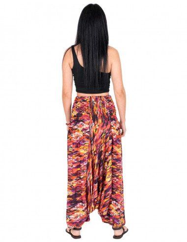 afghan-pants-red-print-woman-hippie-chic