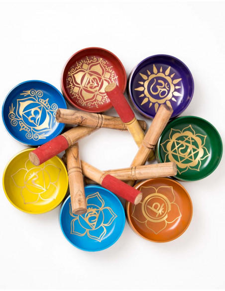 Bowl 7 Chakras Crown