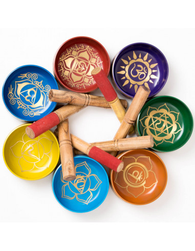 Bowl 7 Heart Chakras