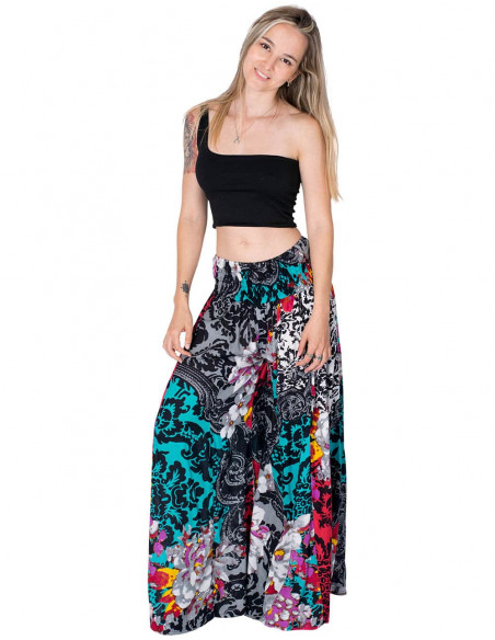 Printed Palazo Trousers