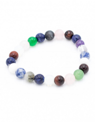 7 Chakras Mineral Bracelet