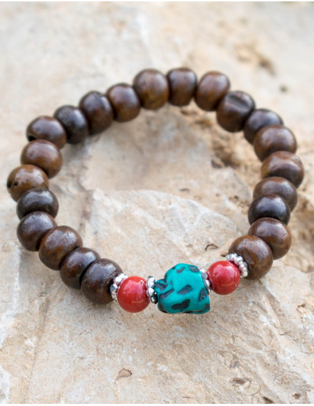 Brown Bone Bracelet