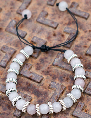 pulsera-piedra-mineral-cuarzo-rosa