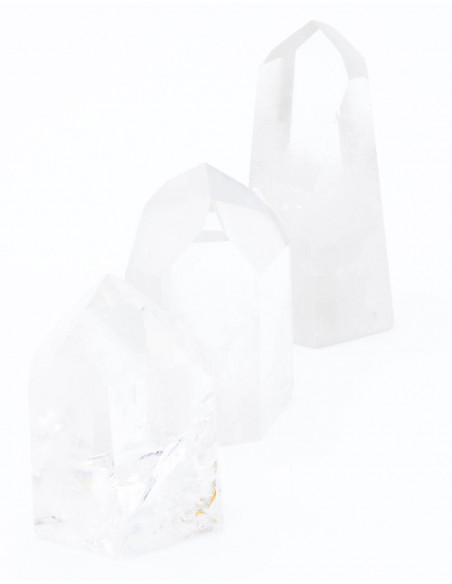 Crystal Quartz on Led Light