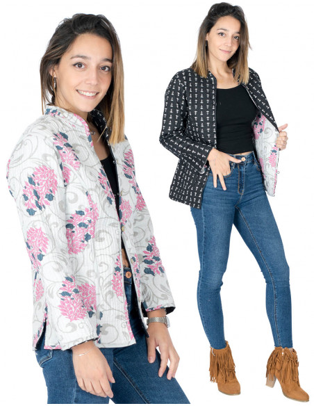 chaqueta-reversible-corta-mujer-estampada