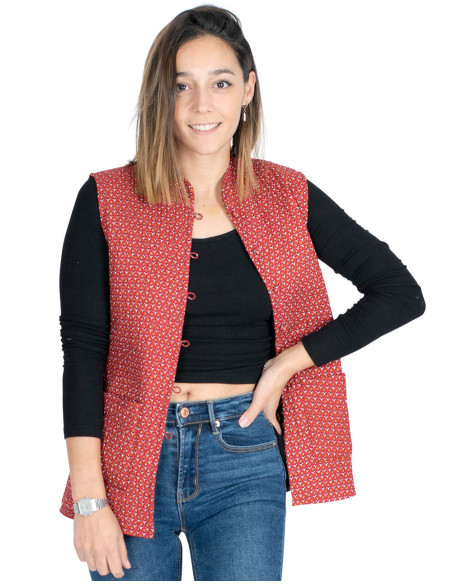 chaleco-reversible-ceñido-rojo-hippie-chic