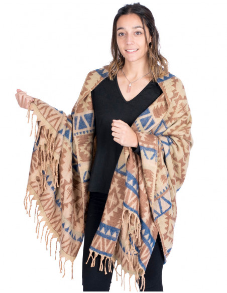 Cotton wool pashmina