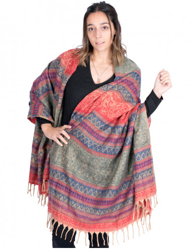 Cotton wool pashmina