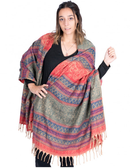 Cotton wool pashmina