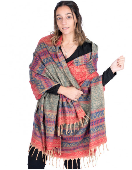 Cotton wool pashmina