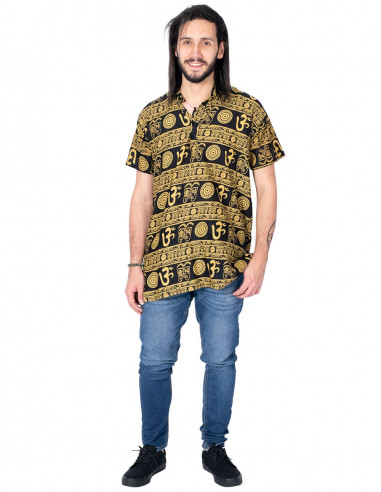Yellow Hippie Shirt