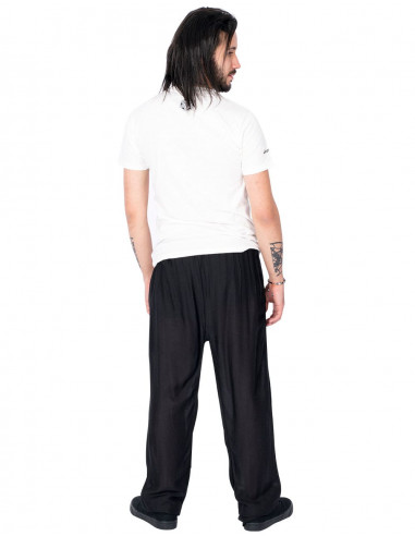 Black Straight Pants
