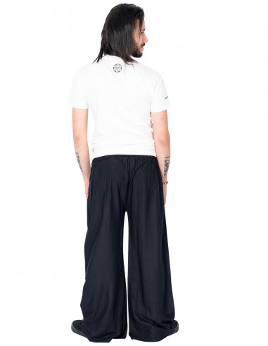 Wide Black Trousers
