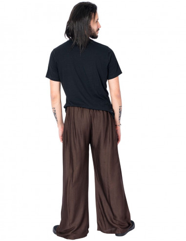 Wide Brown Trousers