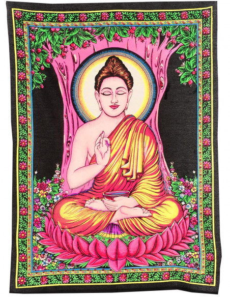 Tapestry God Buddha