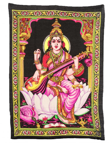 Tapestry of the Goddess Saraswati