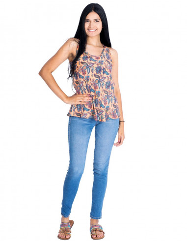 Wide Strap Top