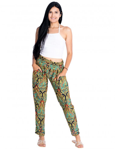 pantalon-pitillo-seda-estampado-negro