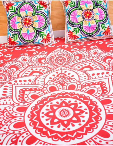 bedcover-king-size-mandala-rojo