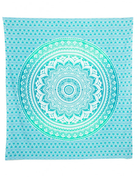 Light Blue Double Bed Quilt