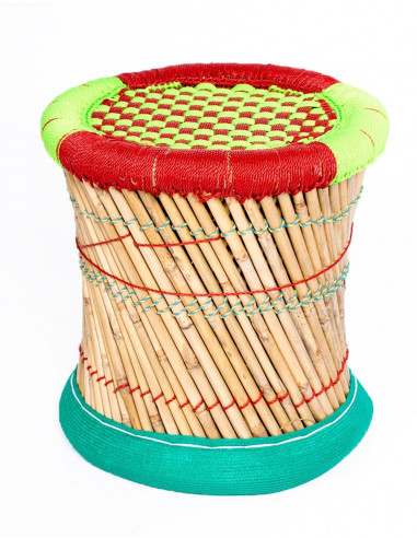 taburete-bambu-tejido-india-unico