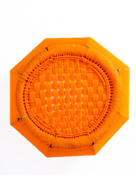 Round Nylon Rope Stool - Handmade in India - Unique and Comfortable Style