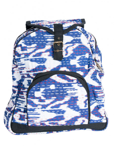 Blue Stitching Backpack