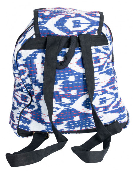 Blue Stitching Backpack
