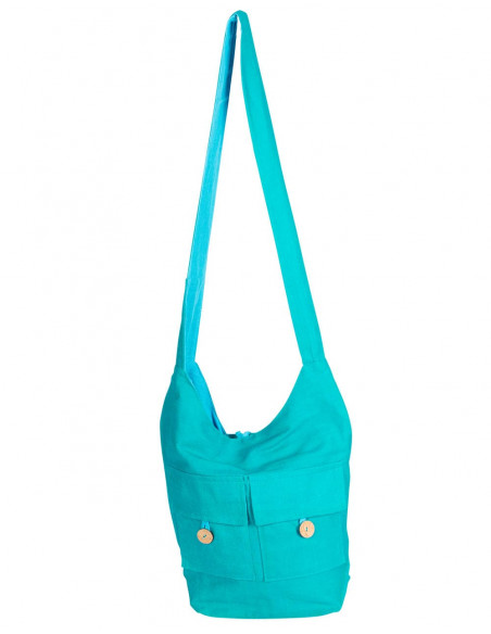 Shoulder bag in assorted solid colors