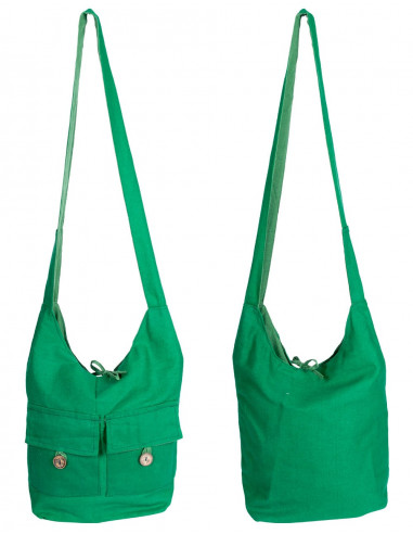 Shoulder bag in assorted solid colors
