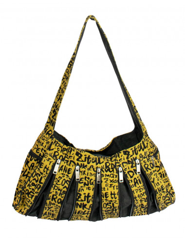 bolso-cremalleras-con-letras-negras