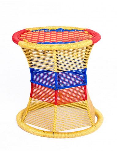RMU0004A - Woven Metal Stool