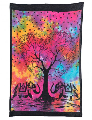 Batik Tree Tapestry
