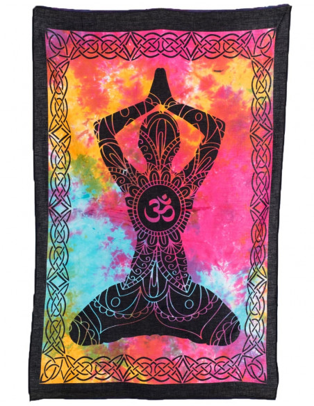 Batik Meditation Tapestry