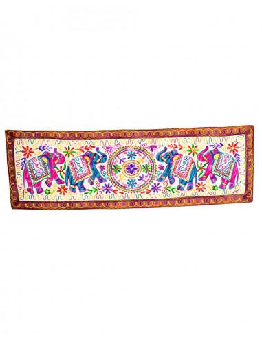 4 Elephants Wall Tapestry