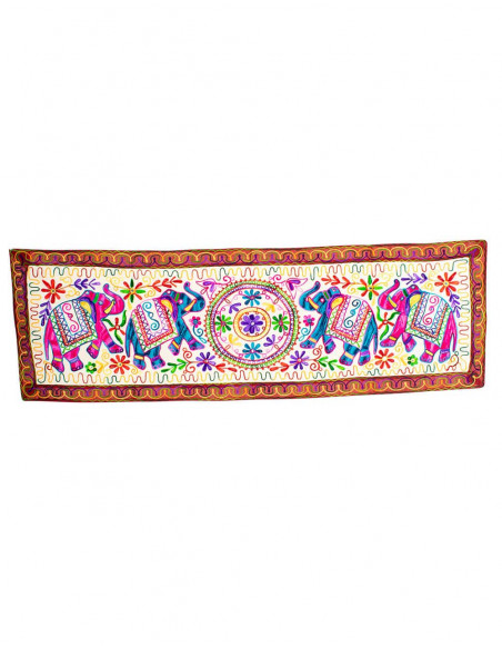 4 Elephants Wall Tapestry