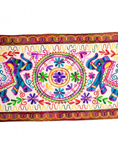 copy of RTZ0101 - Embroidered Tapestry 2 Elephants