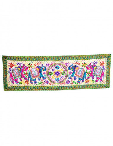 4 Elephants Wall Tapestry
