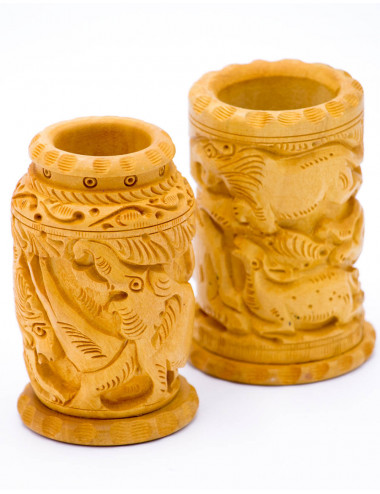 Carved pen