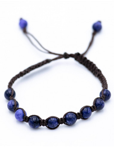 Sodalite Macrame Bracelet