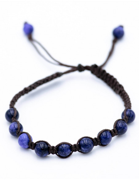 Sodalite Macrame Bracelet