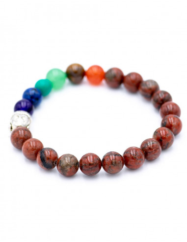 Red Jasper Stone Bracelet