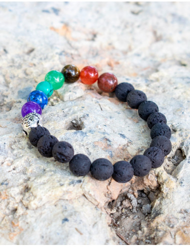 Volcanic Rock Stones Bracelet
