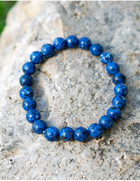 Elastic Lapis Lazuli Bracelet
