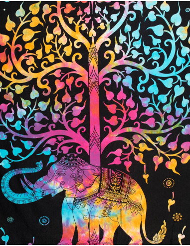 Elephant and Tree Quilt