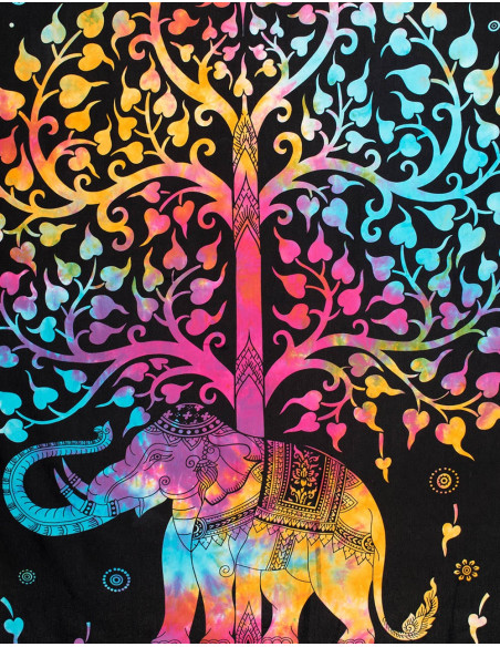 Elephant and Tree Quilt